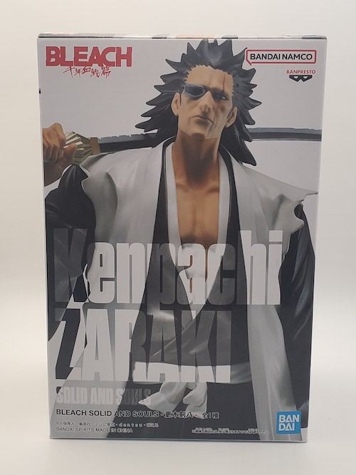 BLEACH SOLID AND SOULS-更木剣八-フィギュアの箱1