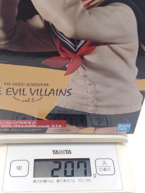 僕のヒーローアカデミア THE EVIL VILLAINS vol.6 トガヒミコの重量