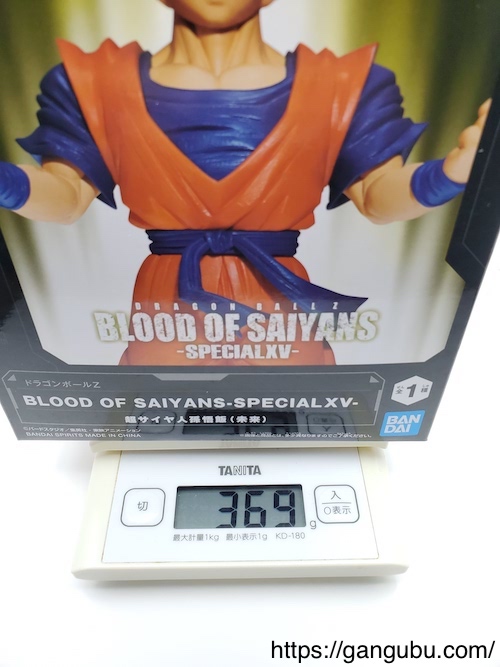 ドラゴンボールZ BLOOD OF SAIYANS-SPECIALXV-の重量