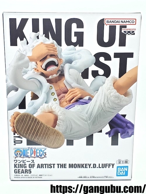 ワンピース KING OF ARTIST THE MONKEY.D.LUFFY GEAR5の箱1