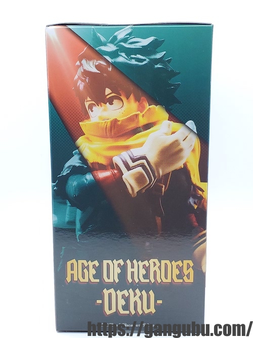 僕のヒーローアカデミア AGE OF HEROES-DEKU-Ⅲ（緑谷出久） 開封レビューの箱2