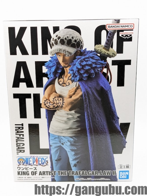 ワンピース KING OF ARTIST THE TRAFALGAR.LAW Ⅱ(トラファルガー・ロー)の箱1
