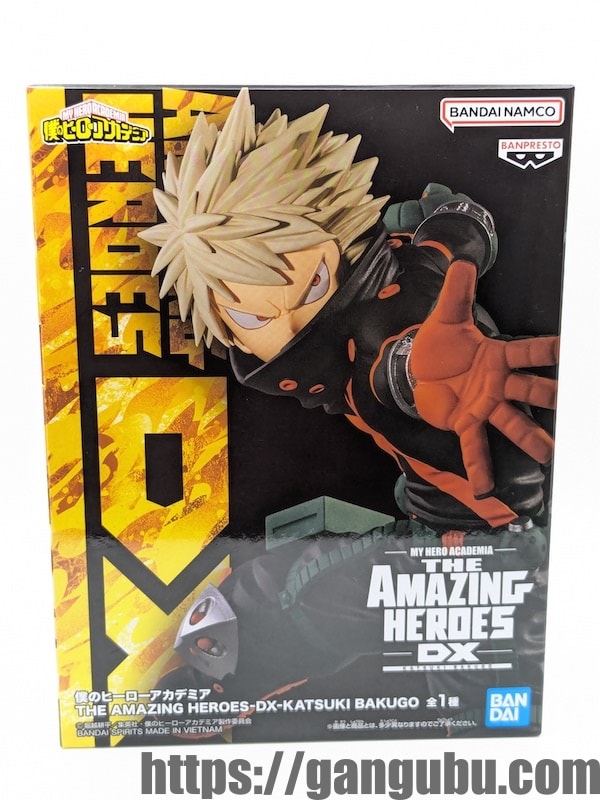 僕のヒーローアカデミア THE AMAZING HEROES-DX-KATSUKI BAKUGO- 爆豪勝己の箱1