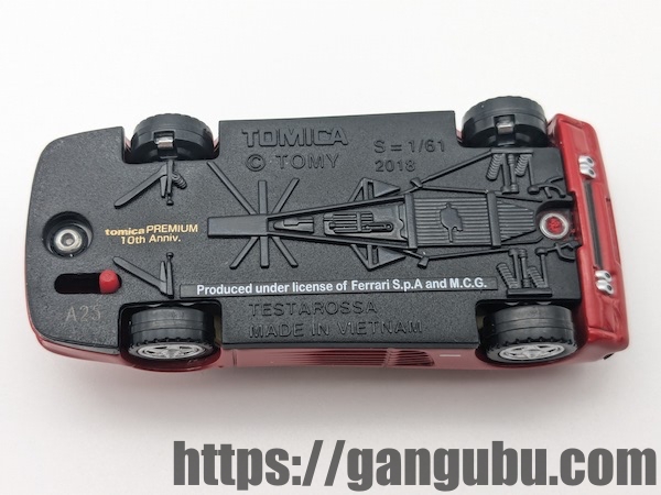 トミカプレミアム 10周年記念特別復刻商品 フェラーリ テスタロッサ レビュー14