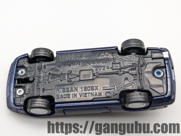 トミカプレミアム 06 日産 180SX レビュー11
