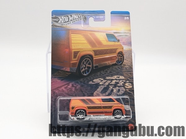 ホットウィール カスタム ’77 ダッジバン レビュー1