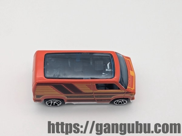ホットウィール カスタム ’77 ダッジバン レビュー11