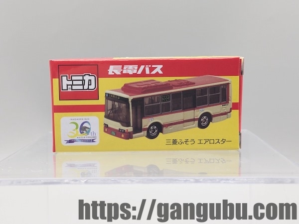 長電バス 分社30周年記念トミカ レビュー1
