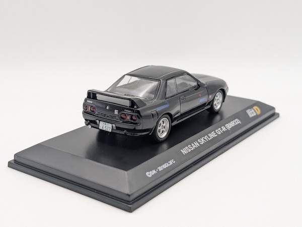 京商 1/64 頭文字D ニッサン スカイライン GT-R BNR32 中里毅 レビュー