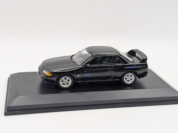 京商 1/64 頭文字D ニッサン スカイライン GT-R BNR32 中里毅 レビュー