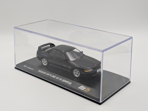 京商 1/64 頭文字D ニッサン スカイライン GT-R BNR32 中里毅 レビュー