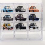引き出し付きで入れ替え楽々！トミカケース 12マス 1/64サイズ収納