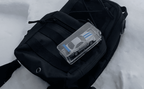 【加工必要なし】トミカをキーホルダー化できるアクリル収納ケース