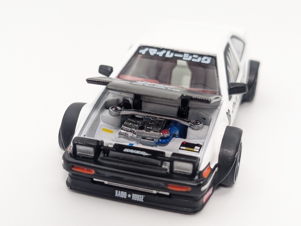 KAIDOHOUSE × MINI GT 1/64 Toyota AE86 スプリンタートレノ Kaido Street V1(右ハンドル)