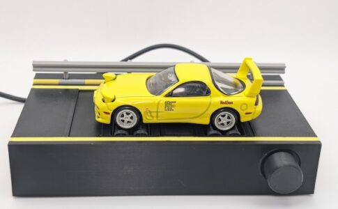 アリエクで買った1/64ミニカー用シャーシダイナモメーター