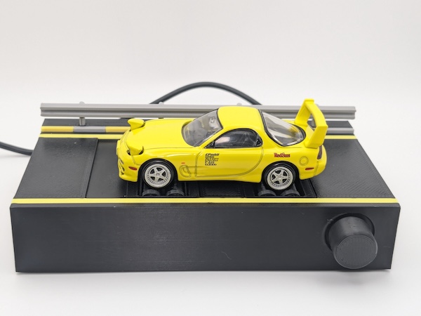 アリエクで買った1/64ミニカー用シャーシダイナモメーター