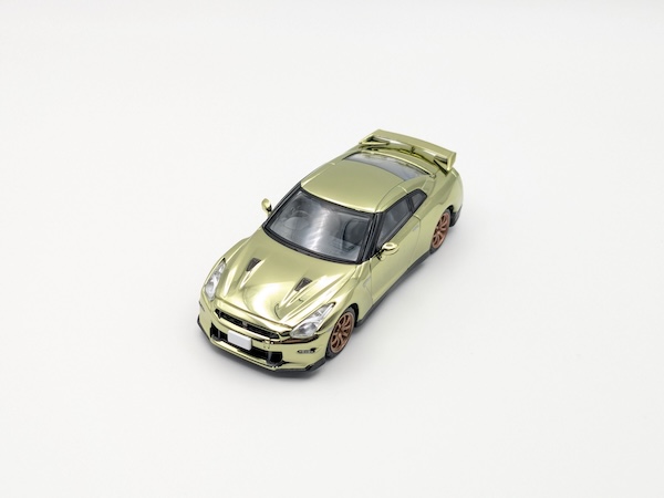 1/64 LV-N NISSAN GT-R Premium Edition T-spec 2024 model TLV出荷累計1000万台記念品