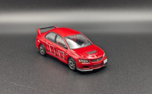 トミカリミテッドヴィンテージ NEO 三菱 ランサー GSRエボリューション IX MR ラリーアート仕様（赤）2006年式