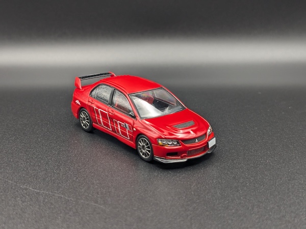 トミカリミテッドヴィンテージ NEO 三菱 ランサー GSRエボリューション IX MR ラリーアート仕様（赤）2006年式