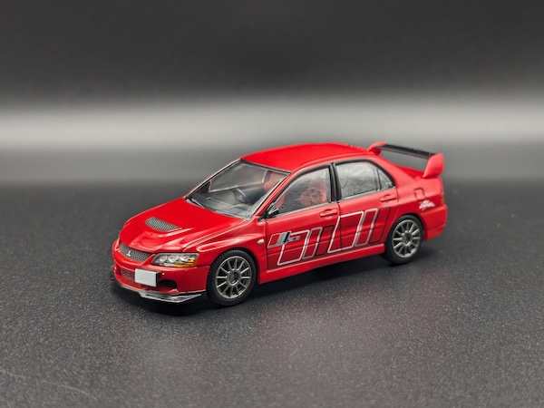 トミカリミテッドヴィンテージ NEO 三菱 ランサー GSRエボリューション IX MR ラリーアート仕様（赤）2006年式
