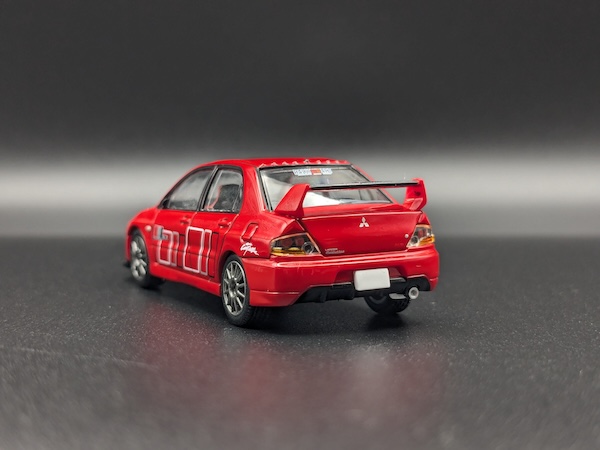 トミカリミテッドヴィンテージ NEO 三菱 ランサー GSRエボリューション IX MR ラリーアート仕様（赤）2006年式