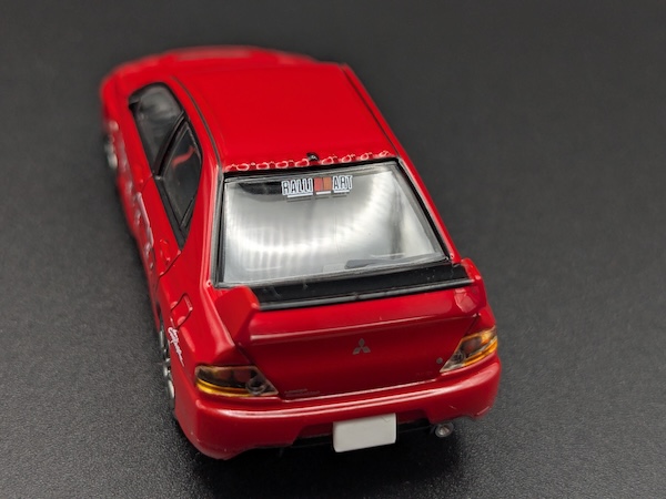 トミカリミテッドヴィンテージ NEO 三菱 ランサー GSRエボリューション IX MR ラリーアート仕様（赤）2006年式
