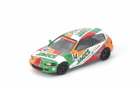 POP RACE 1/64 ホンダ シビック（EG6）JACCS