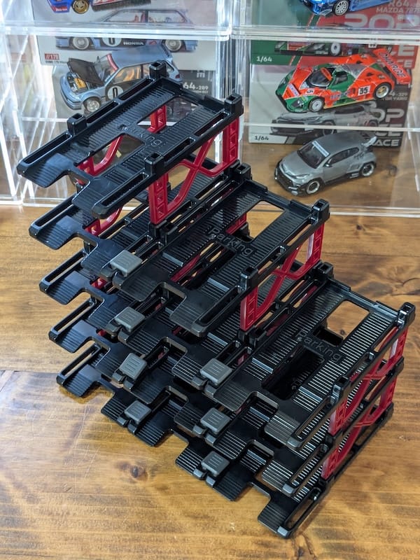 1/64ミニカー用立体駐車場ラック