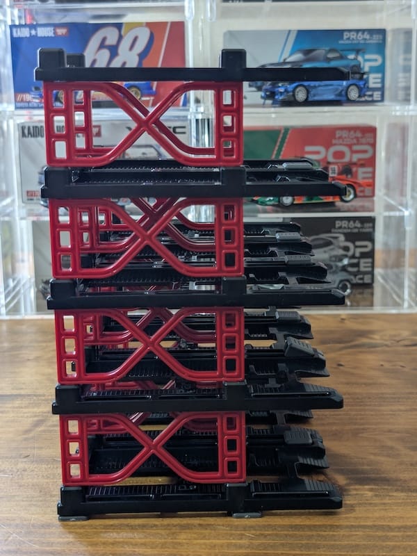 1/64ミニカー用立体駐車場ラック