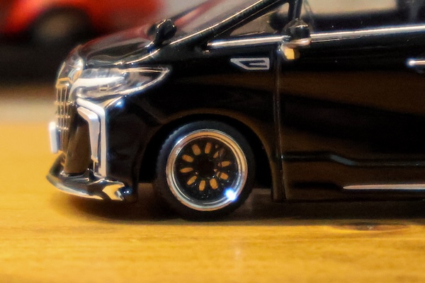 MODEL MODEL 1/64 トヨタ アルファード カスタムバージョン ブラック