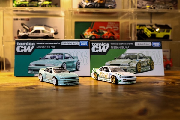 車高調整!ホイールチェンジ!tomica custom works WH26・TQ26 NISSAN SILVIA レビュー