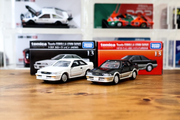 修正された？トミカプレミアム 13 トヨタ カローラ レビン（AE92）レビュー